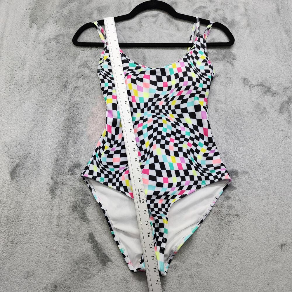 No Boundaries Swimsuit Womens Size S (3-5) Multi-Strap One-Piece High Cut Summer - Picture 10 of 11
